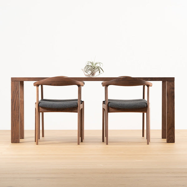 【30％OFF】【撮影用商品のため1台限り】DINING TABLE_T40_W2000mm（ウォールナット）