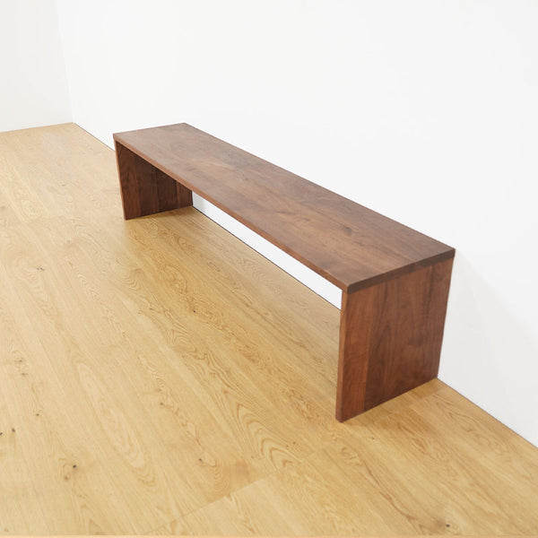 【30％OFF】【撮影用商品のため1台限り】BENCH_NORMAL_WN_W1750mm（ウォールナット）