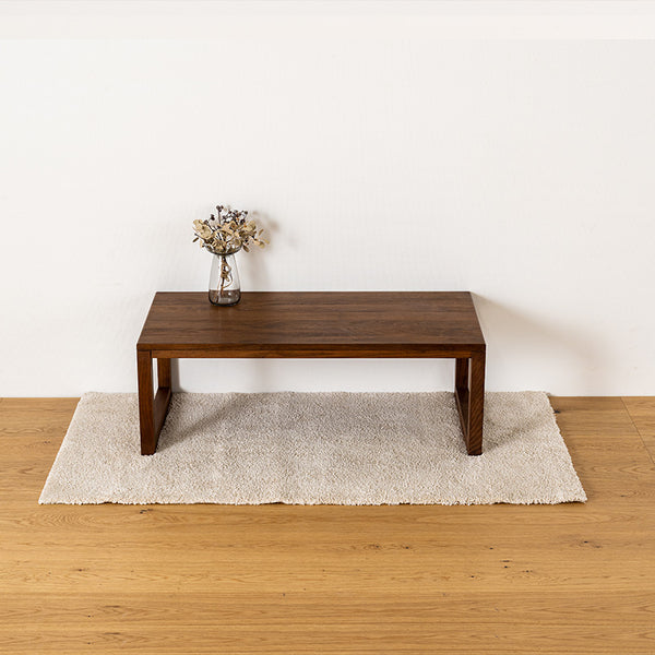 【30％OFF】【撮影用商品のため1台限り】LOW TABLE_SQUARE_W1000mm（ウォールナット）